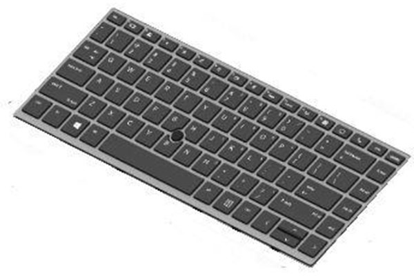HP 840/EB 14 G5/G6 - DK - BL - Klawiatura zamienna notebooka - L14377-081