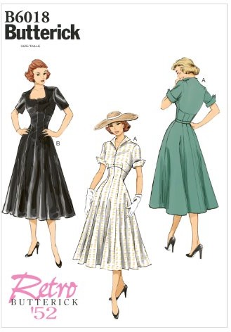 Butterick b6018 Butt erick wykrój do szycia, elegancka, Extra ekstrawagancko, modny B6018E50