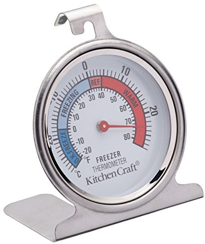 Kitchen Craft Kitchencraft termometr do lodówki, ze stali nierdzewnej KCFRIDGETH