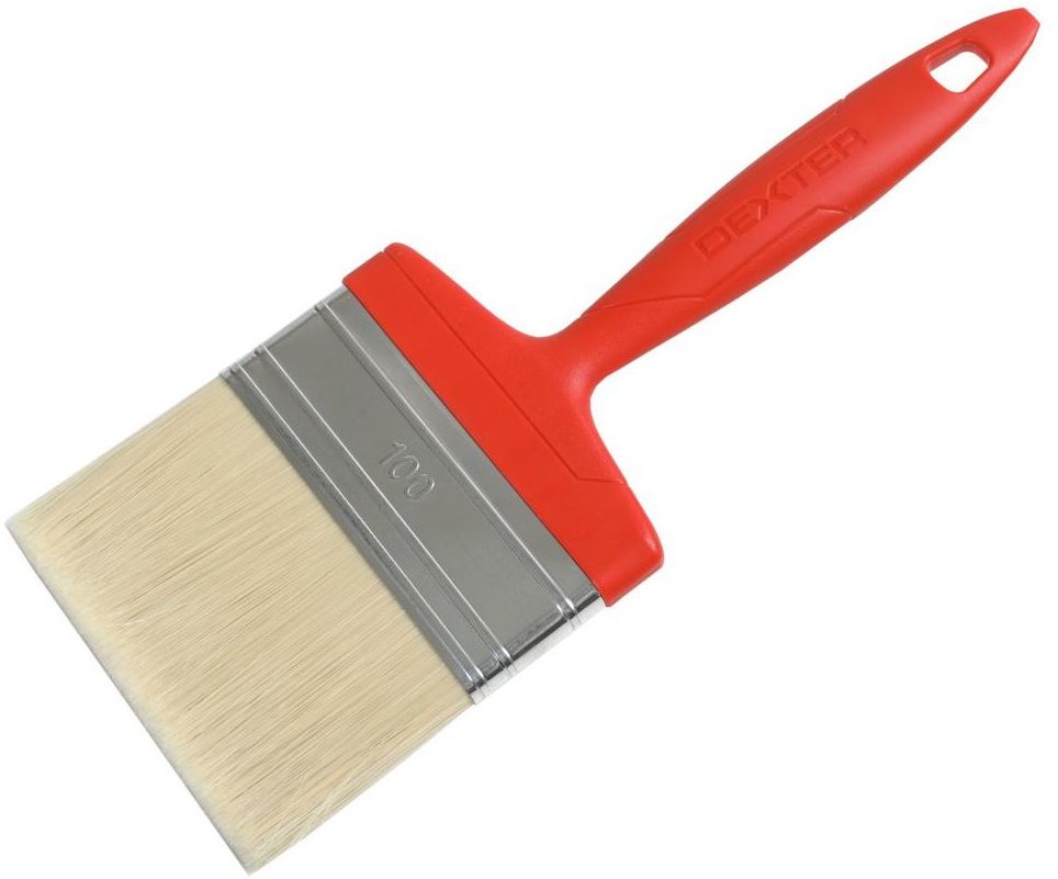 Dexter Pędzel płaski do farb rozpuszczalnikowych 100 mm