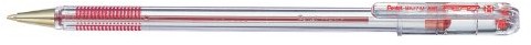 Pentel 1,0 MM Medium koronka olej ink Superb ball point Pen  czerwony sworznie (12 sztuk) BK77M-B