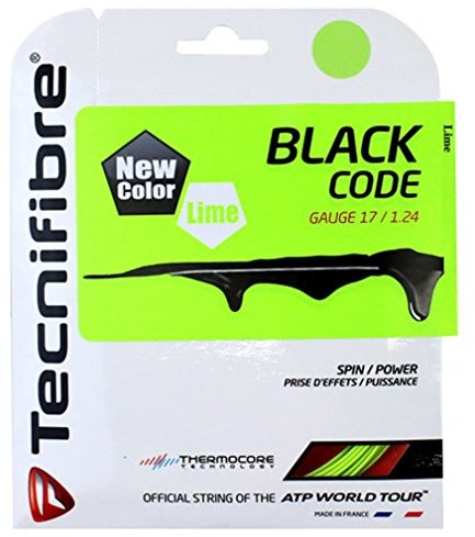 TECNIFIBRE Tecnifibre Black Code Lime 12 m  1.24 TFG504