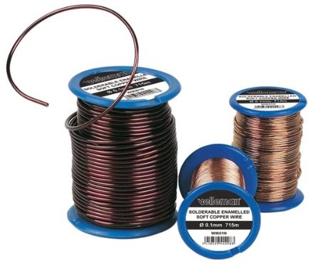 VS Electronic 147517 drutu nawojowego, 1.2 MM, 32,5 m, 0.5 omów 147517