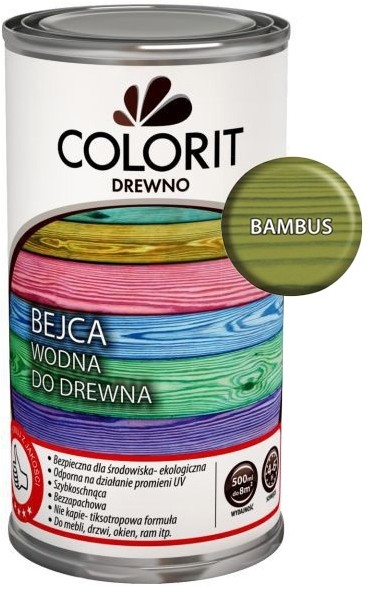 Colorit Bejca wodna  Drewno bambus 0 5 l