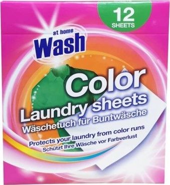 At Home Chusteczki wyłapujące kolor 12szt uniwersalny 1274-uniw