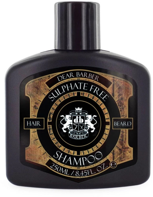 Dear Barber Sulphate Free Shampoo | Bezsiarczanowy szampon do pielęgnacji włosów i brody 250ml