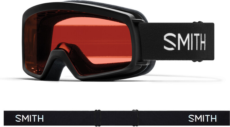 Smith Rascal Goggles Youth, czarny/różowy 2021 Gogle narciarskie M006782QJ998K