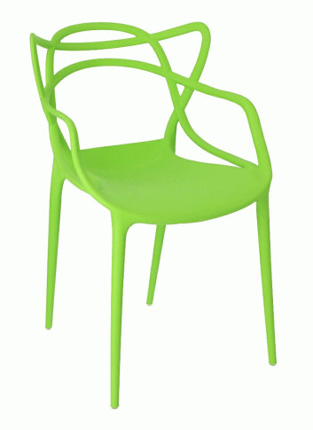 Elior Minimalistyczne krzesło Wilmi - zielone