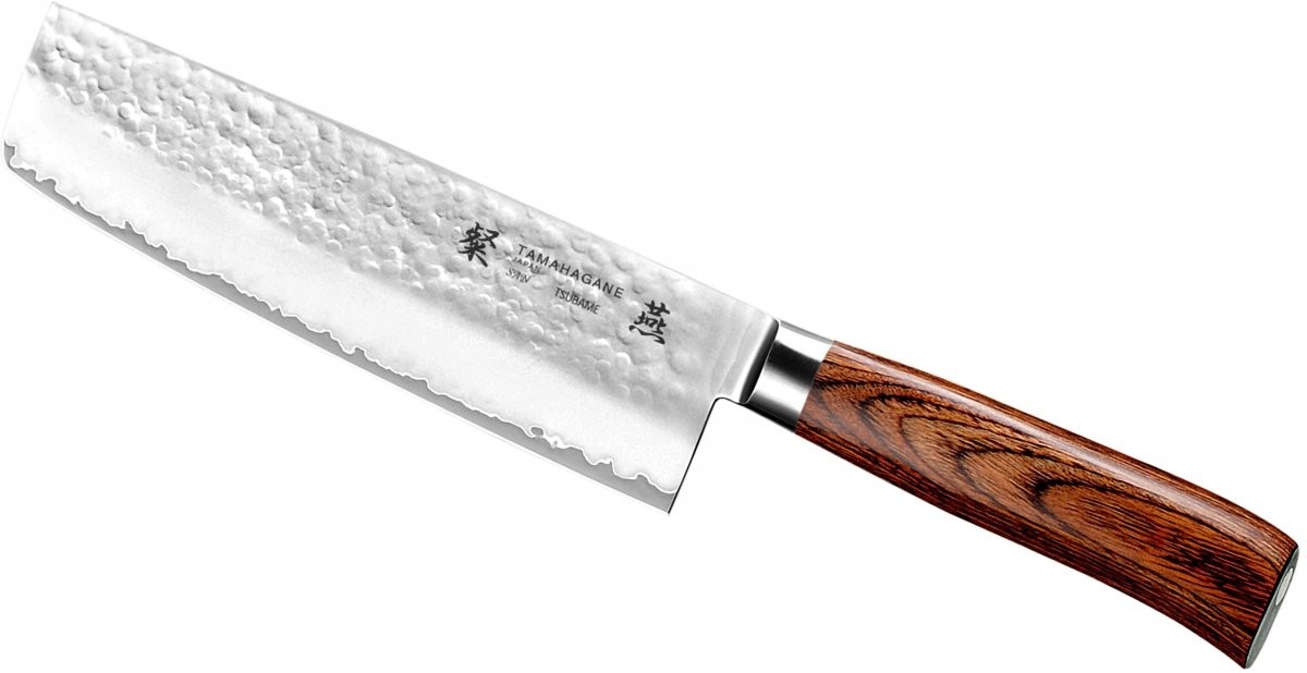 Tamahagane Tamahagane Tsubame Nóż Nakiri 18cm SNH-1165