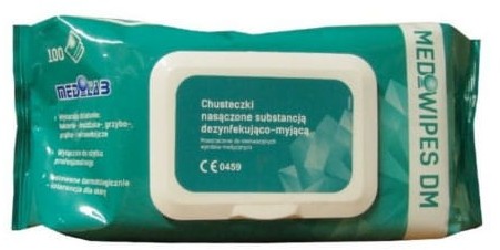 Medilab Mediwipes DM chusteczki opk flow pack 100 szt 10-0195