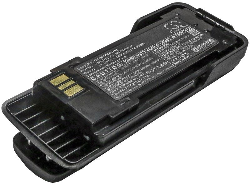 Cameron Sino Motorola DP4000ex NNTN8359 2000mAh 14.80Wh Li-Ion 7.4V