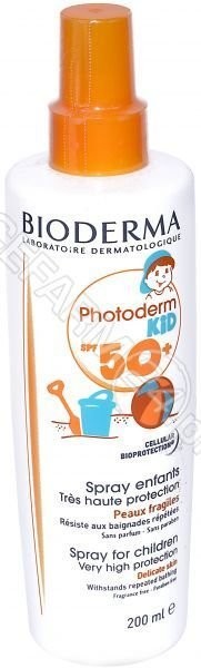 Bioderma Przeciwsłoneczny spray dla dzieci - Photoderm Kid Spray SPF 50+ Przeciwsłoneczny spray dla dzieci - Photoderm Kid Spray SPF 50+