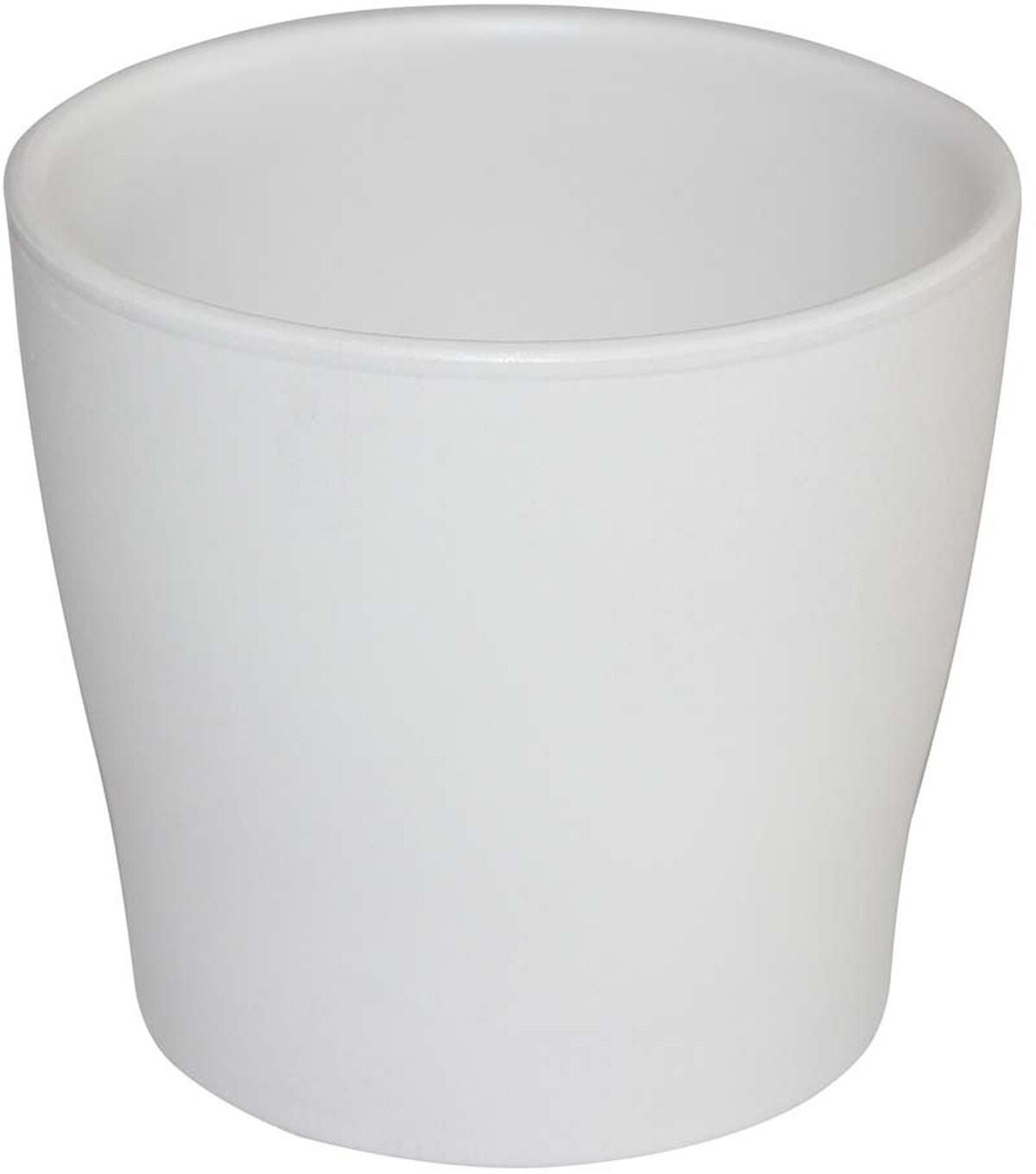 Ceramik Ceramik Donica Toskania biała struktura 16 cm