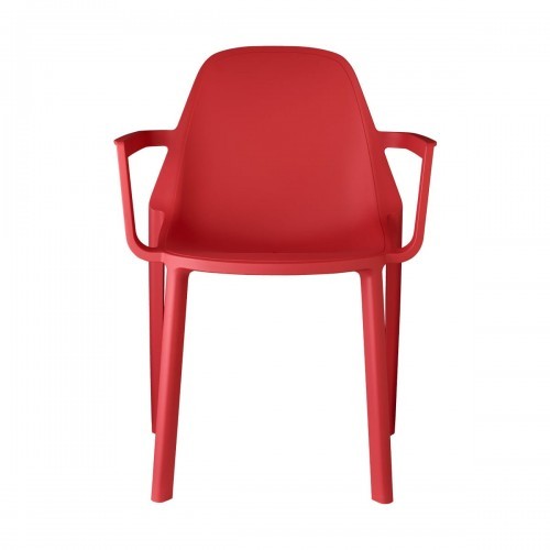 Scab Design Krzesło Piu z podłokietnikami - czerwony 2335 42
