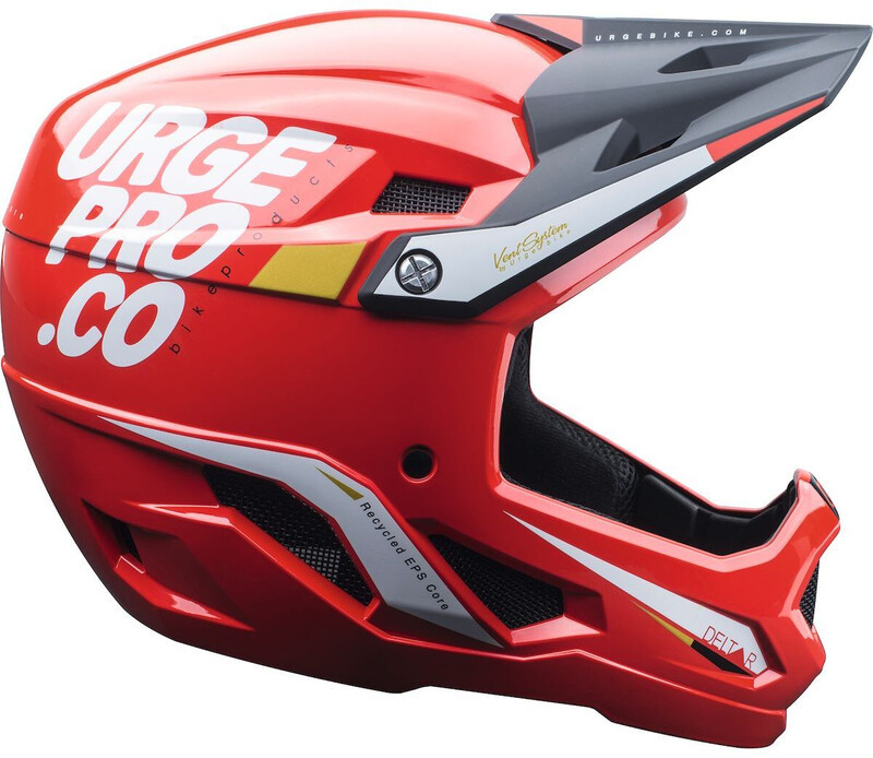 Urge Deltar Helmet, czerwony L | 57-58cm 2022 Kaski MTB 50301009