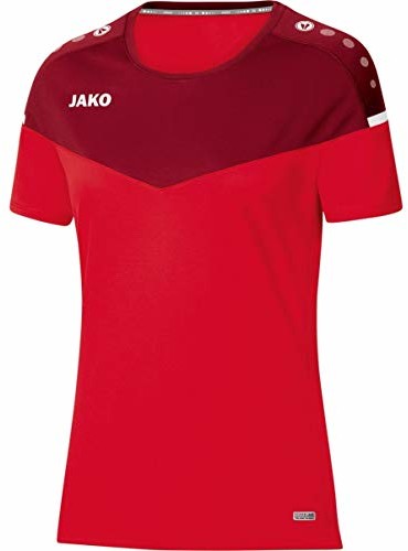 JAKO Jako Champ 2.0 T-shirt, czerwony/czerwone wino, 42 6120