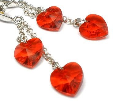 Swarovski TWOJE KOLCZYKI ++21 kolorów++ Srebro