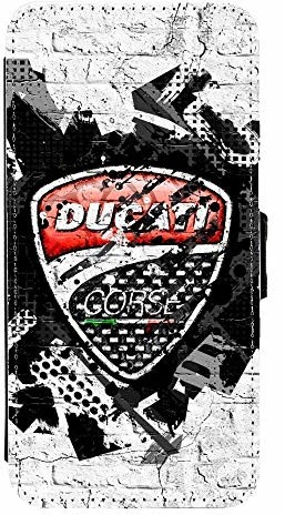 Samsung NEATIK Neatik etui ochronne do Galaxy S7 Edge, motyw: Ducati Corse Fan Graffiti ducati-graffiti-noir-S7E-E
