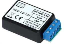ACO MOD-DC-12V | Konwerter napięcia z 14-16VDC na 12VDC / 0,5A (dla elektrozaczepów rewersyjnych) MOD-DC-12V