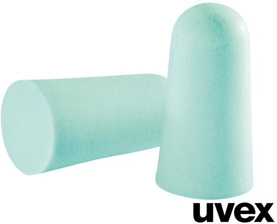 UVEX UX- ONEFIT - Jednorazowe wkładki do uszu, ergonomiczny kształt, SNR=31 dB - 200 par.