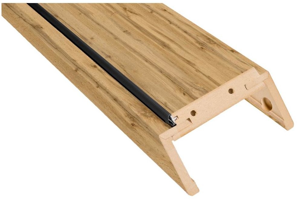 NAWADOOR Belka górna ościeżnicy REGULOWANEJ do drzwi przesuwnych 90 Dąb Wotan 140 - 180 mm NAWADOOR