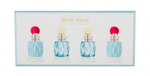 Miu Miu Miu Miu Miu Miu Collection zestaw Edp Miu Miu 2 x 705 ml + Edp Miu Miu L´Eau Bleue 2x 7,5 ml dla kobiet