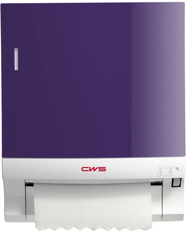 CWS-boco Pojemnik na ręczniki papierowe w roli CWS-boco plastik fioletowy