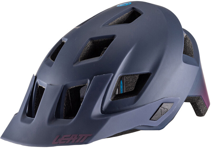 Leatt Leatt MTB All Mountain 1.0 Helmet, fioletowy 51-55cm 2022 Kaski MTB LE-HLT-2140/2314/S