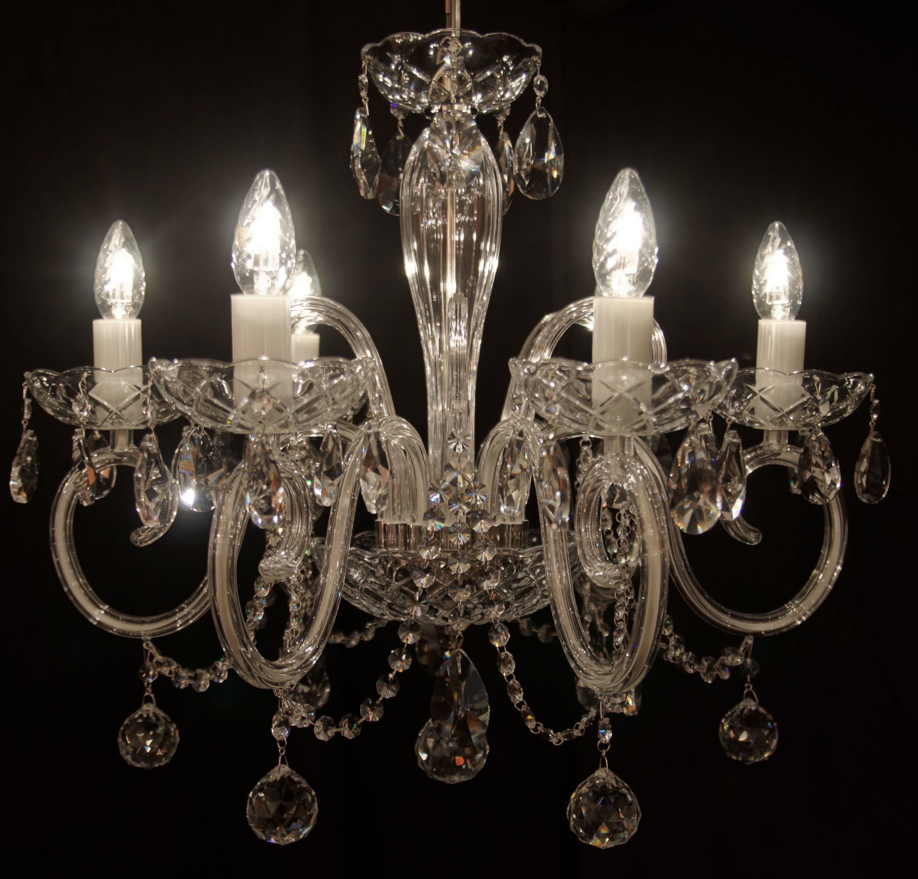 Elita bohemia Żyrandol kryształowy 6-ramienny - Bohemia L 129/6/06 N