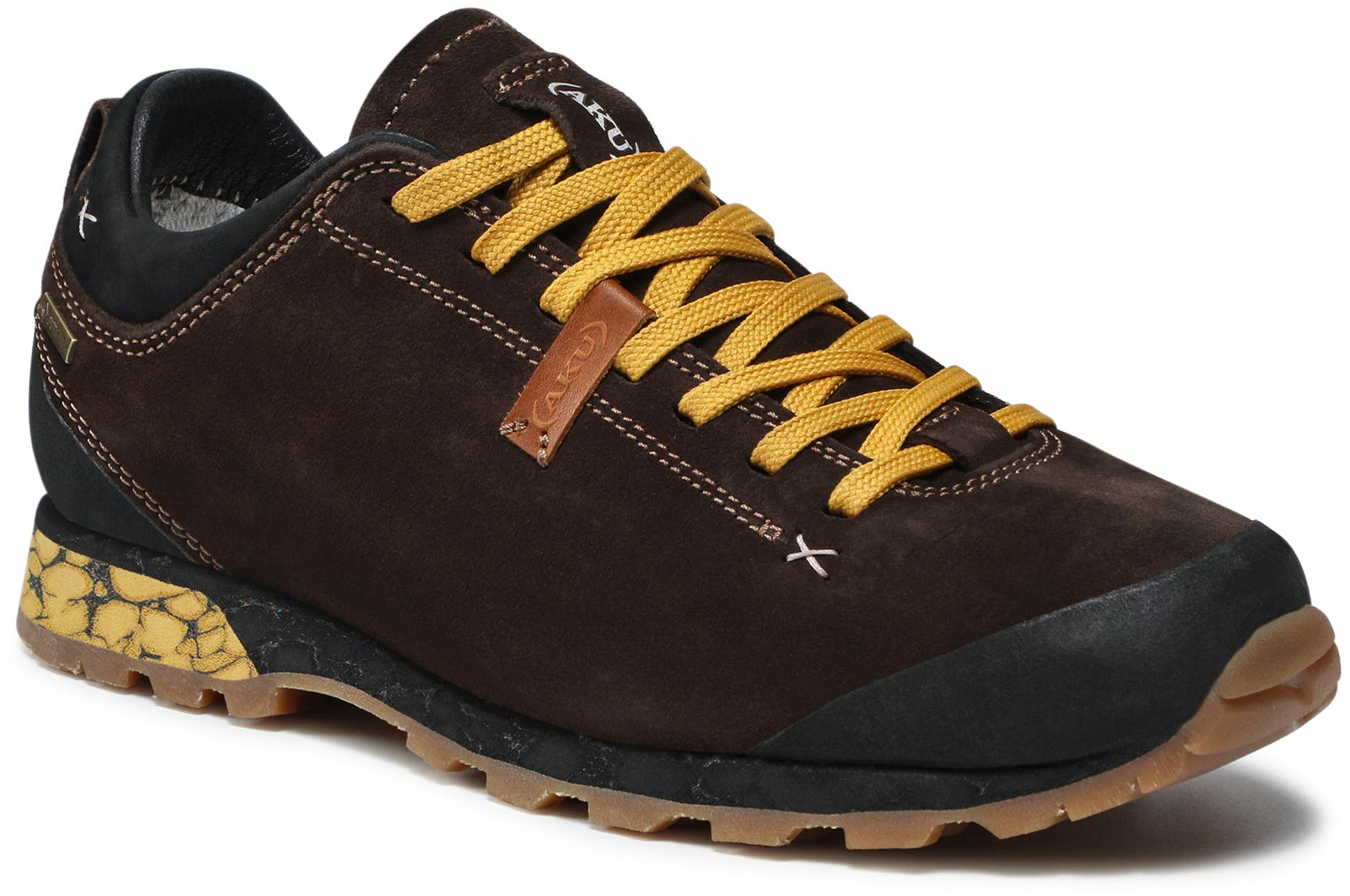 Aku Trekkingi Bellamont 3 Suede GT GORE-TEX 504.3 Brown/Yellow 222