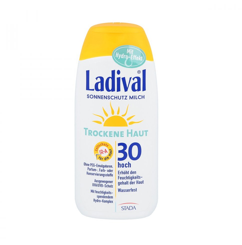 Ladival STADAvita GmbH mleczko ochronne do skóry suchej SPF30+ 200 ml