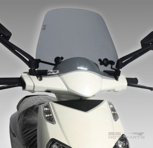 Puig 5671W szyba przednia Traffic Kymco Agility 09-13 przezroczysta/przezroczysta 5671W