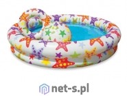 Intex Basen 59421 + piłka + kółko 59460