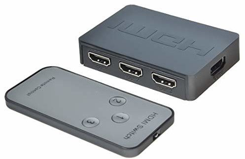 PremiumCord Premium Cord przełącznik HDMI 3: 1 z tworzywa sztucznego z pilotem