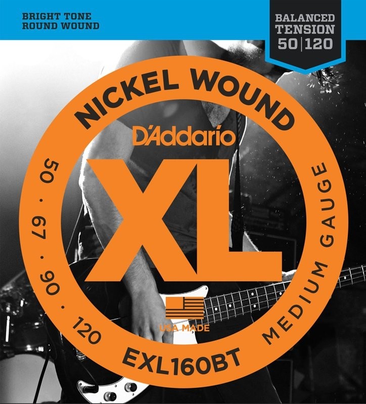 DAddario EXL160BT struny do gitary basowej 50-120 DADEXL160BTSGB