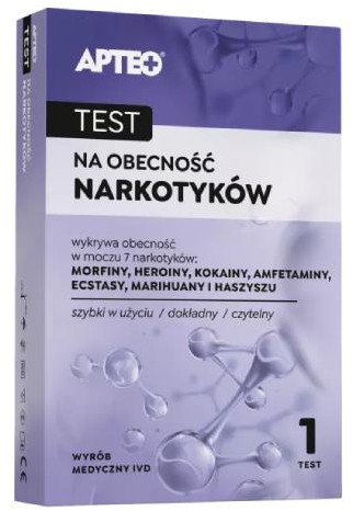 SYNOPTIS PHARMA Test na obecność narkotyków APTEO, 1 sztuka