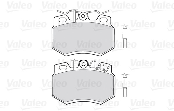 VALEO klocki hamulcowe first 301714 301714