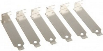 InLine PCI Slotblech low-profile Blindblende, 6er Pack - 11108