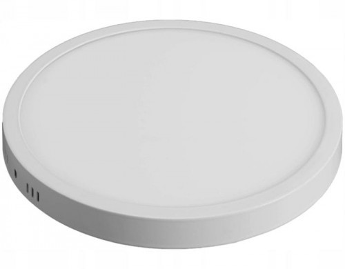 S-LED Plafon lampa LED 18W 230V 4000K natynkowy - biała neutralna 4967