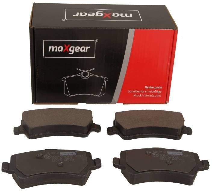 MaxGear Zestaw klocków hamulcowych, hamulce tarczowe 19-3412 19-3412