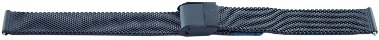 BRANSOLETA BISSET BM-101 MESH CZARNA 14MM