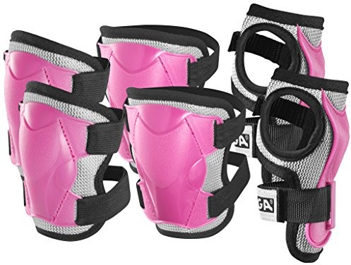 Stiga zestaw dla dzieci S P Protection Comfort Jr ochraniaczy and Elbow, różowy, s 82-2747-04