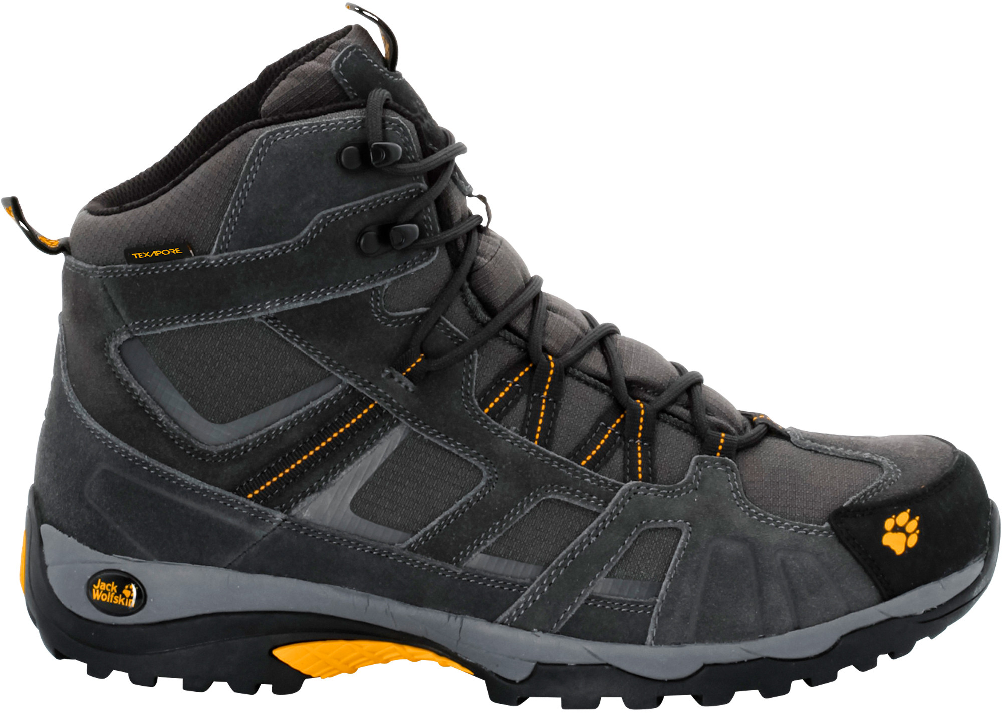 Jack Wolfskin Buty VOJO HIKE MID TEXAPORE MEN burly yellow - 8,5 4011361-3800