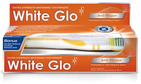 White Glo ANTI-PLAQUE PASTA NA KAMIEŃ NAZĘBNY
