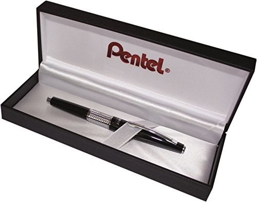 Pentel kerry ołówek automatyczny z metalowa obudowa, ekskluzywne wzornictwo, stopień twardości HB, czarny P1037-A-BOX