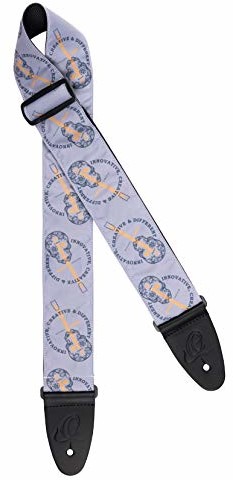 Ortega Guitars ORTEGA nylonowy pasek do gitary - Charcoal Skull 65 mm (OSN-65SKCO) OSN-65SKCO