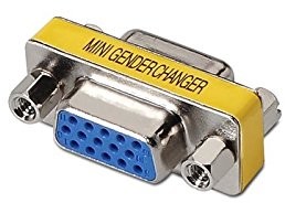 NANOCABLE Adaptador VGA, HDB15/H-HDB15/H 10.16.0001