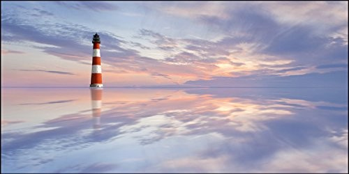 Pro-Art-Bilderpalette Pro-Art g1548g obraz na ścianę wydruk Giclée 'Leuchtturm' 100 x 50 cm g1548n