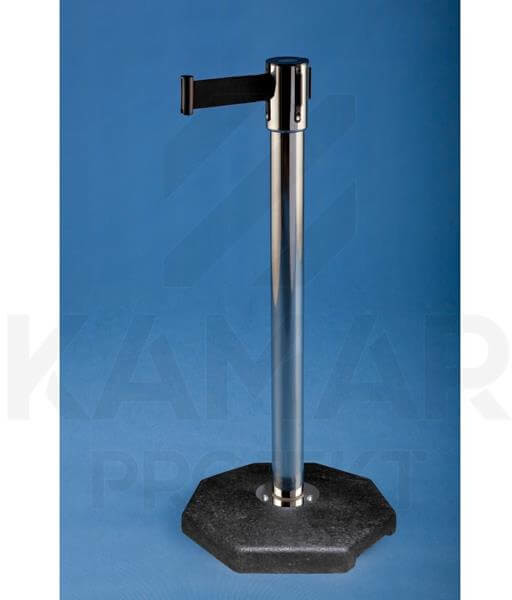 Słupek stalowy z taśmą 2,7 m