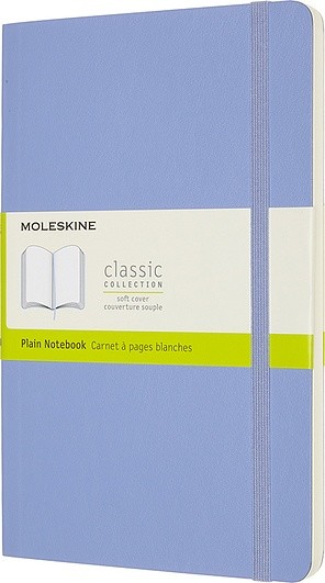 Moleskine Notes Classic w miękkiej oprawie L błękitny gładki 240 stron QP618B42